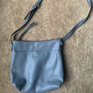 Nicole Miller light blue cross body